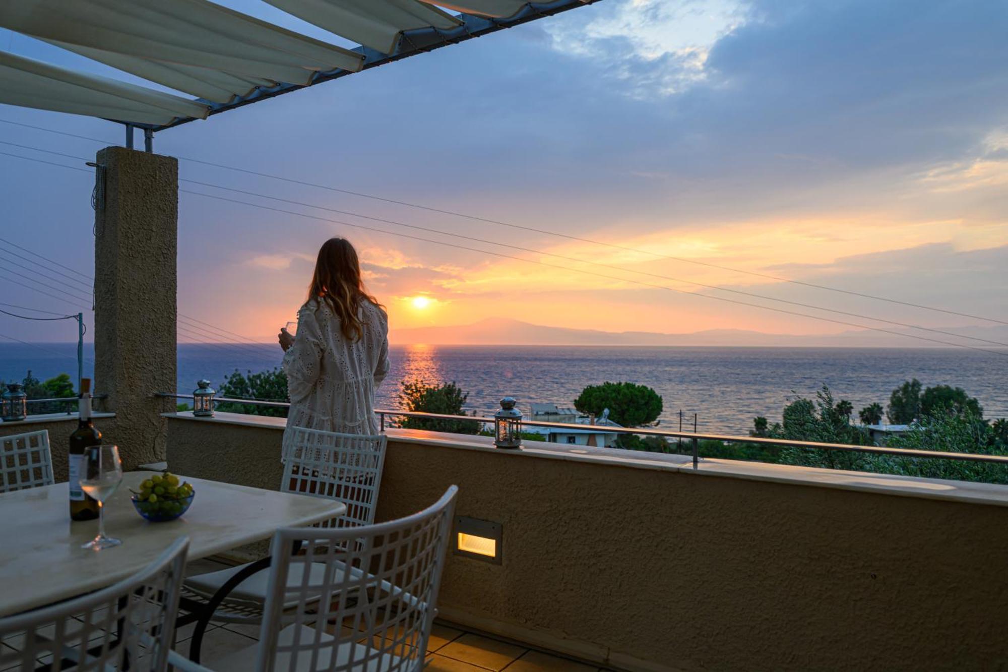 Mani Tower Villa Akrogiali المظهر الخارجي الصورة