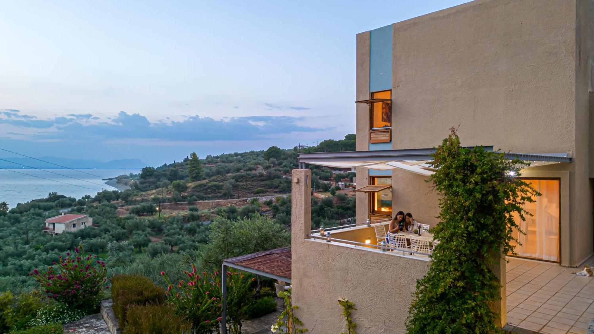 Mani Tower Villa Akrogiali المظهر الخارجي الصورة