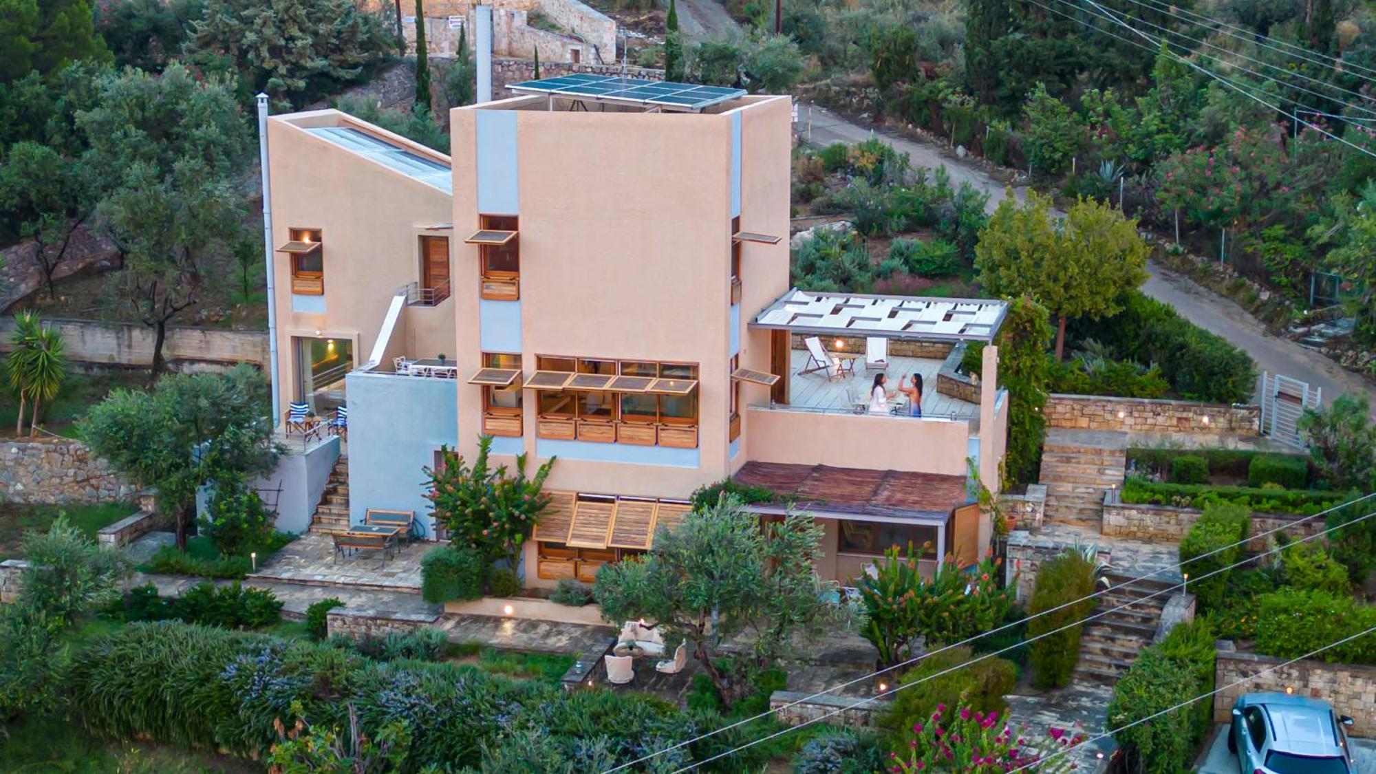 Mani Tower Villa Akrogiali المظهر الخارجي الصورة